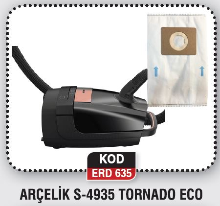 ARÇELİK S-4935 TORNADO ECO ERD 635